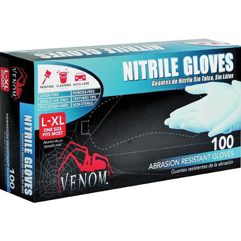 Latex Free Disposable Nitrile Gloves L/XL