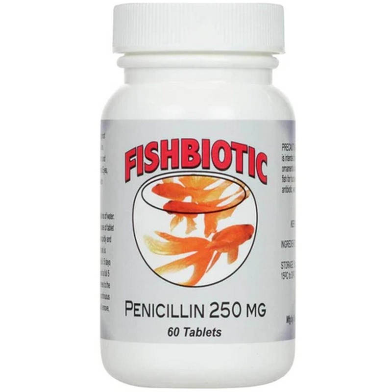 Fishbiotic Penicillin 250 mg 60 ct
