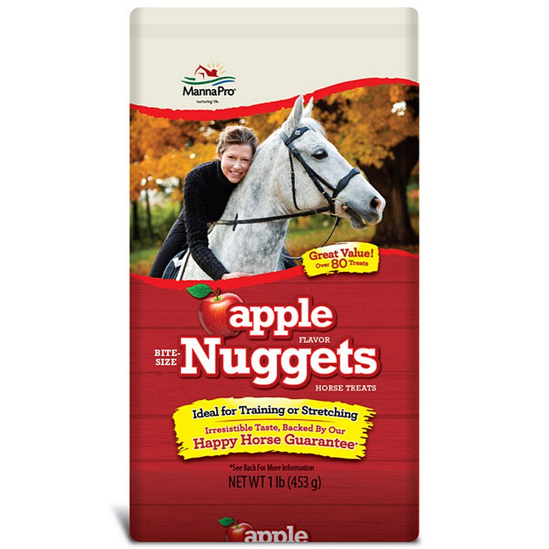 Manna Pro Bite Size Apple Nuggets 1 lb