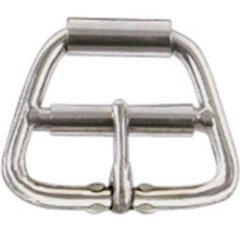Steel Wire Roller Girth Buckle 3 in Cinch 2 in Ring