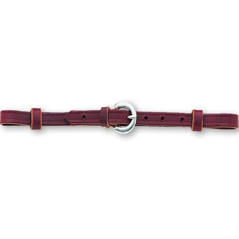 Latigo Leather Adjustable Curb Strap