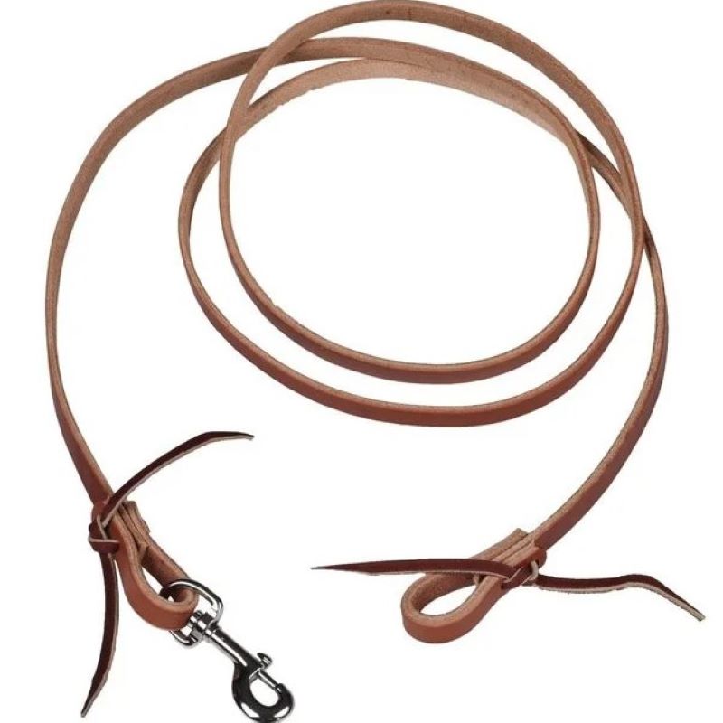 Berlin Leather Roper Rein 5/8" x 8 ft