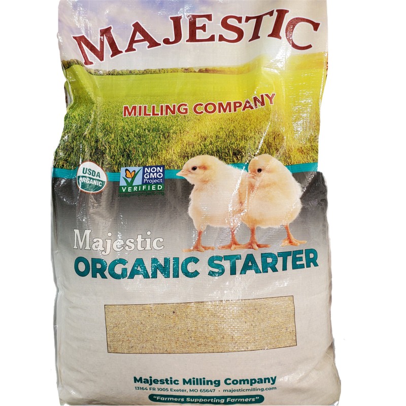 Majestic Milling Organic Chicken Starter 40 lb